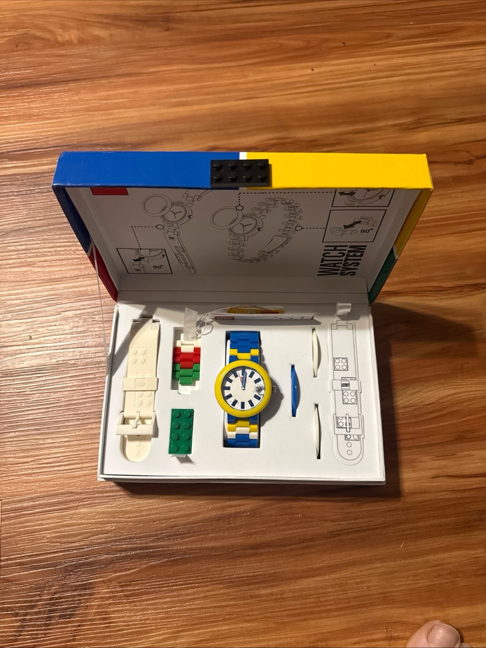 LEGO Brick-Blue Watch System Quartz 42mm Stainless Steel Used